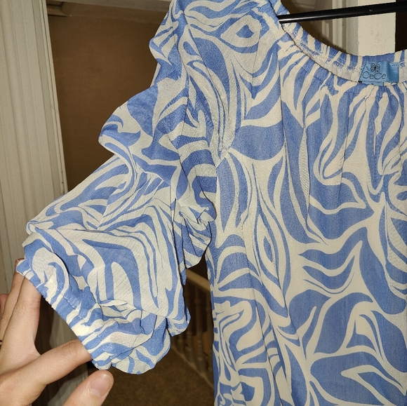 Spring Ruffly Top - Picture 2 of 3